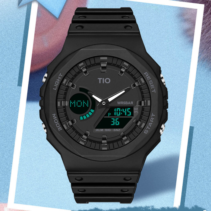 Ceas barbatesc TIO Sport Digital Analog Cronometru Data Alarma [7]