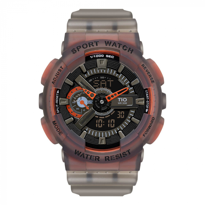 Ceas barbatesc TIO Sport Quartz Analog Digital Silicon [5]