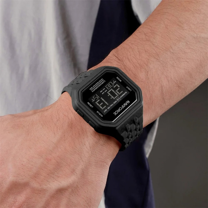 Ceas Bărbați Naviforce 7116 Negru – Design Military, Funcții Multiple, Alarmă, Rezistent la Apă 3ATM [4]