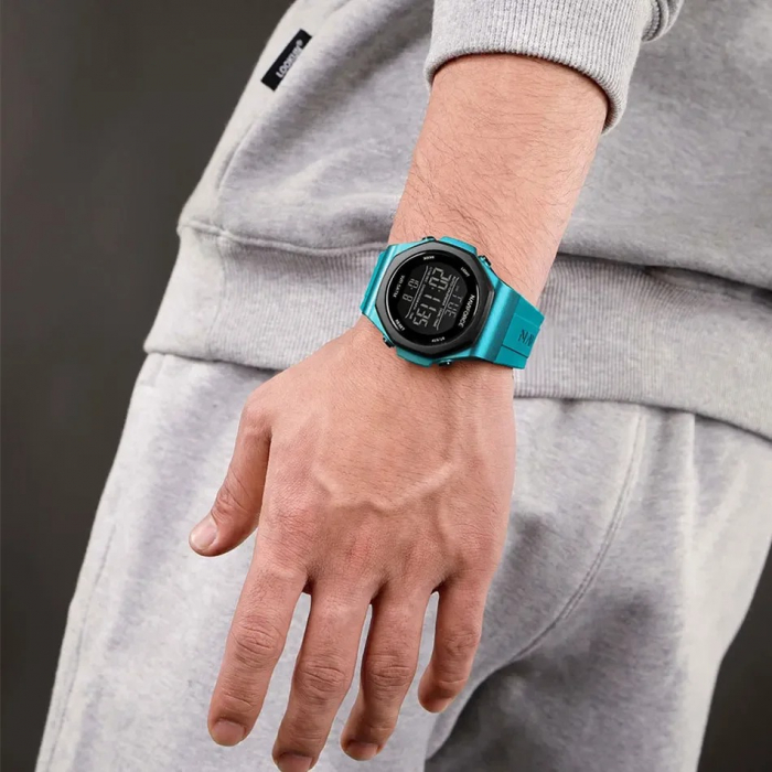 Ceas Bărbați Naviforce 7117 Albastru – Funcții Multiple, Design Sport, Rezistent la Șocuri, Rezistent la Apă 5ATM [2]