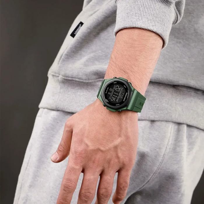 Ceas Bărbați Naviforce 7117 Verde – Funcții Multiple, Design Fashion, Rezistent la Șocuri, Rezistent la Apă 5ATM [2]