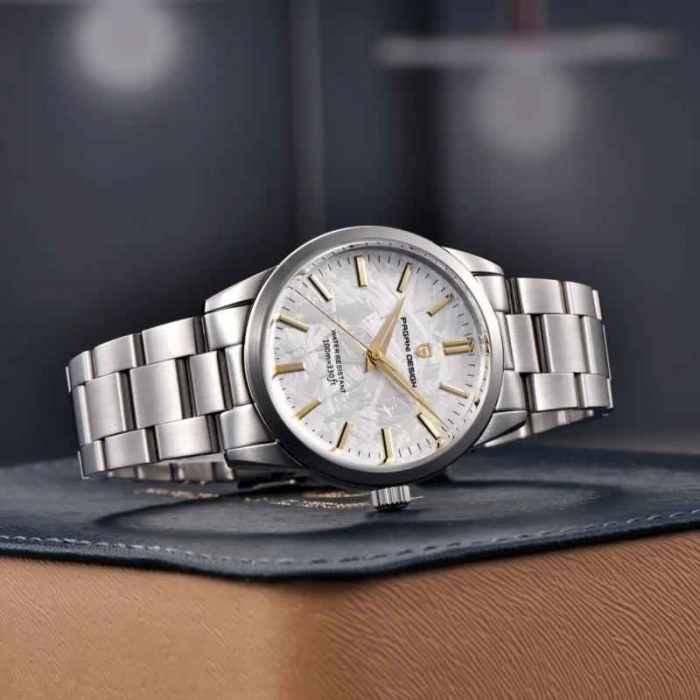 Ceas bărbați Pagani Design PD-1734, quartz Japan TMI VH31, 40mm, geam safir sintetic, oțel inoxidabil, rezistență 100m [2]