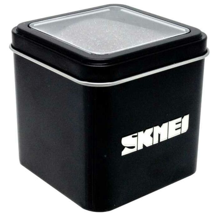 Ceas barbati Skmei Quartz Digital Analogic Alarma Sport Negru Auriu [4]