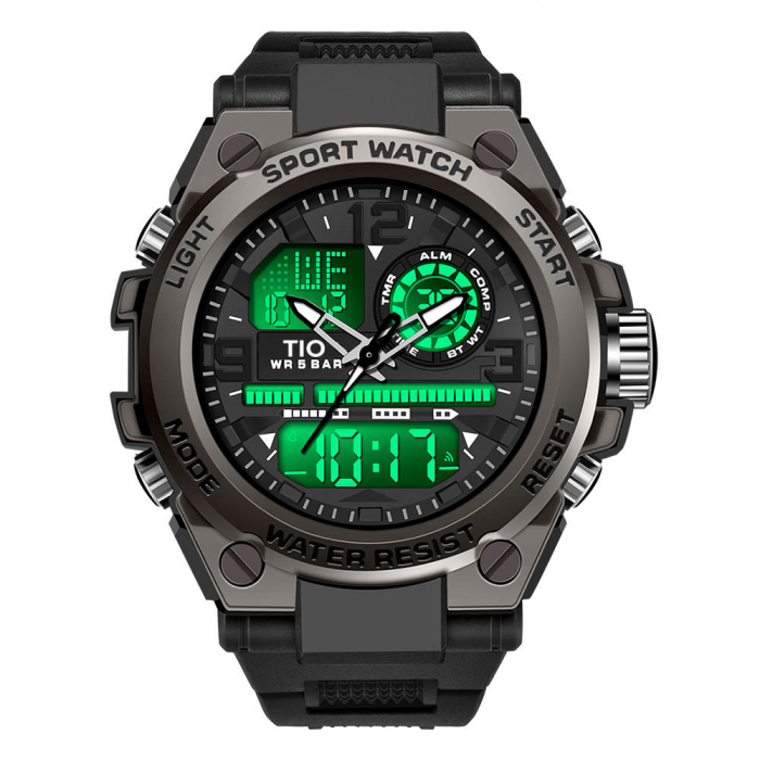 Ceas barbati TIO Digital Analog Data Sport Alarma [2]