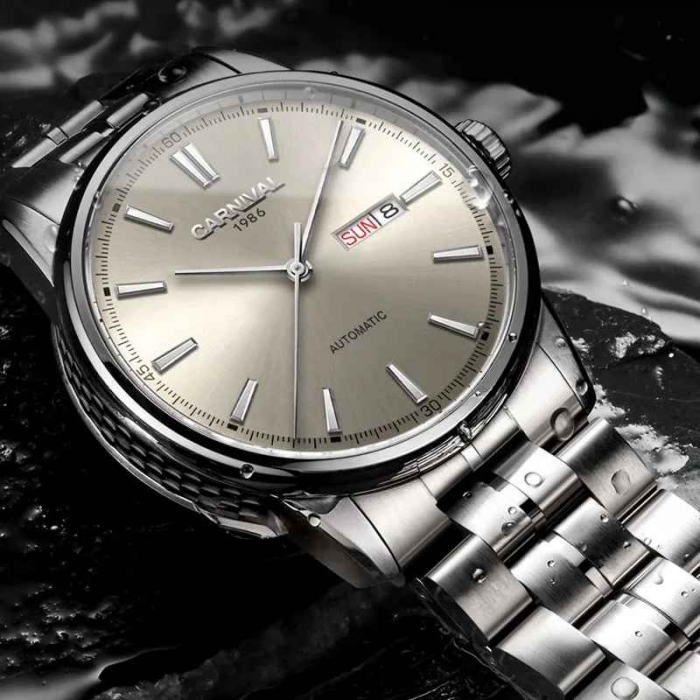 Ceas Carnival MIYOTA Mechanical – Automatic, 40mm, Stainless Steel, Sapphire Glass [6]