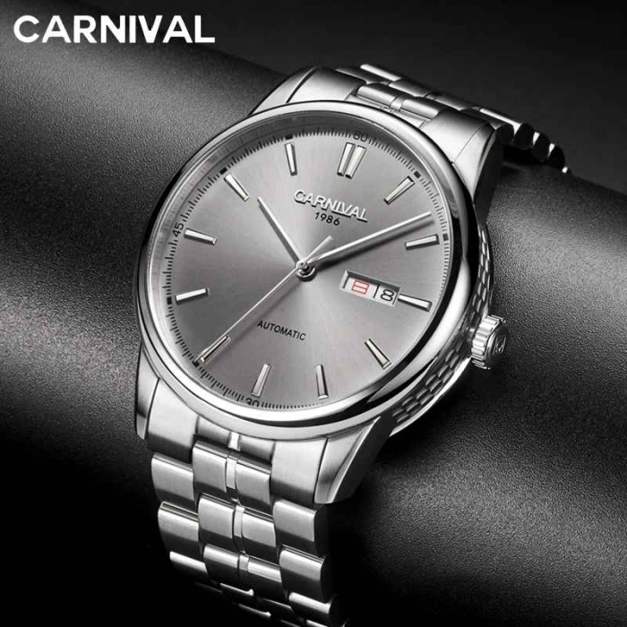 Ceas Carnival MIYOTA Mechanical – Automatic, 40mm, Stainless Steel, Sapphire Glass [4]