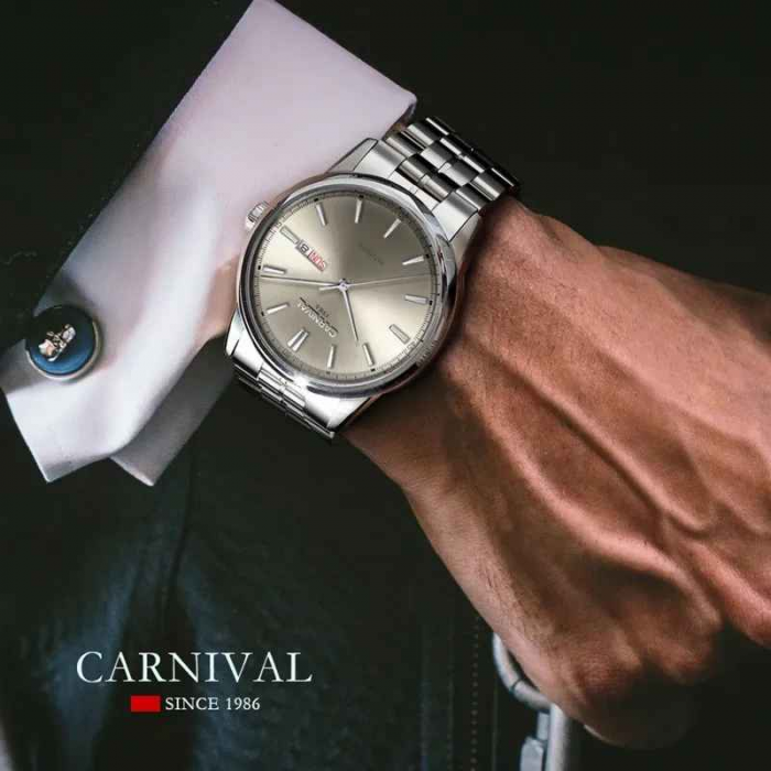 Ceas Carnival MIYOTA Mechanical – Automatic, 40mm, Stainless Steel, Sapphire Glass [3]