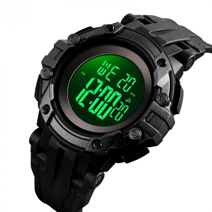 Ceas copii Skmei Digital Negru Cronometru Alarma Sport Casual [3]