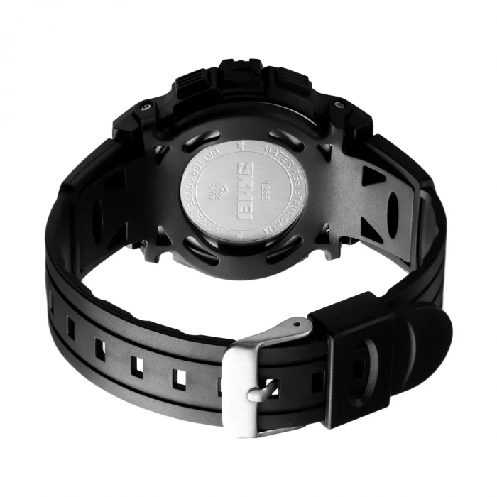 Ceas copii Skmei Sport Casual Cronograf cronometru Alarma Negru [2]