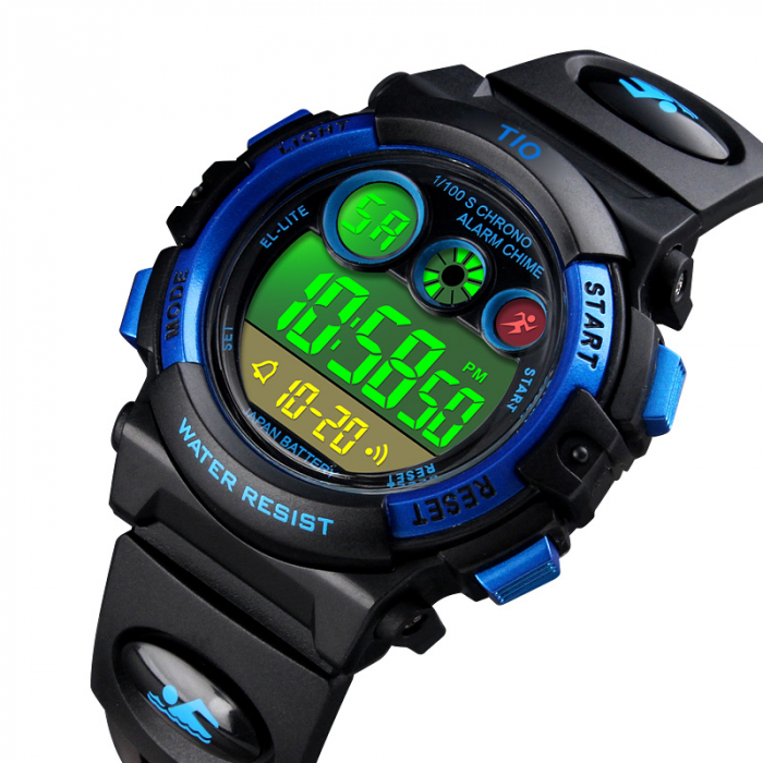 Ceas copii Tio 2077 Sport Digital Rezistent la socuri [4]