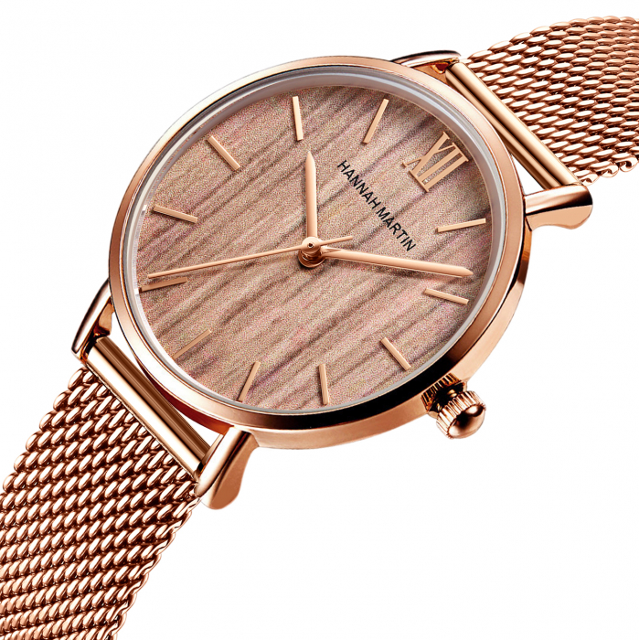 Ceas dama Hannah Martin Elegant Analog Quartz Clasic Bratara reglabila Fashion [2]