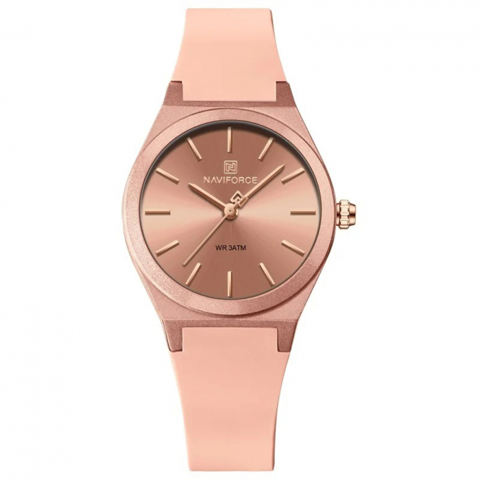 Ceas Dama Naviforce 5056 Rose - Afișaj Analog, Fashion, Casual, Rezistent la Apă 3ATM [1]