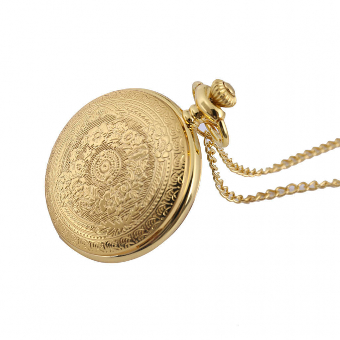 Ceas de buzunar Quartz Casual Clasic Retro [3]
