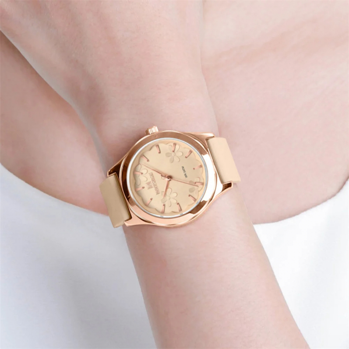 Ceas de dama Naviforce Luxury Fashion Casual Quartz Silicon [4]