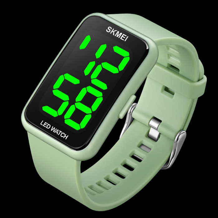 Ceas de dama Skmei Casual Fashion Digital Verde [3]