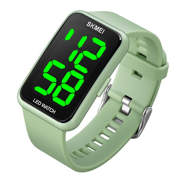 Ceas de dama Skmei Casual Fashion Digital Verde [2]