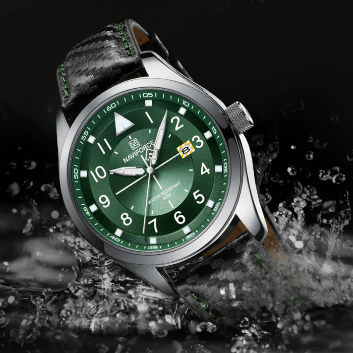 Ceas de mana Naviforce Quartz Analog Afisare data [4]