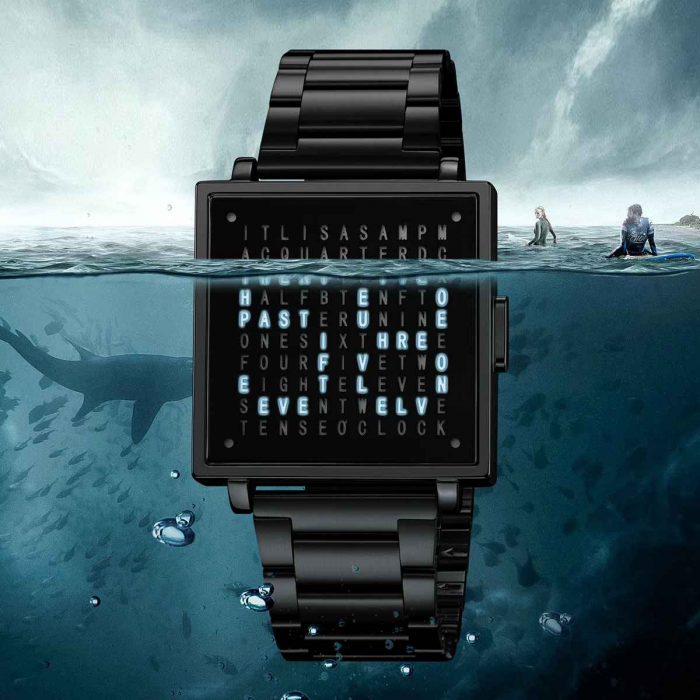 Ceas Digital SKMEI 2312 Unisex – Fashion Militar, LED, Rezistent la Apă 3ATM, Oțel Inoxidabil, Calendar, Sport Casual [5]