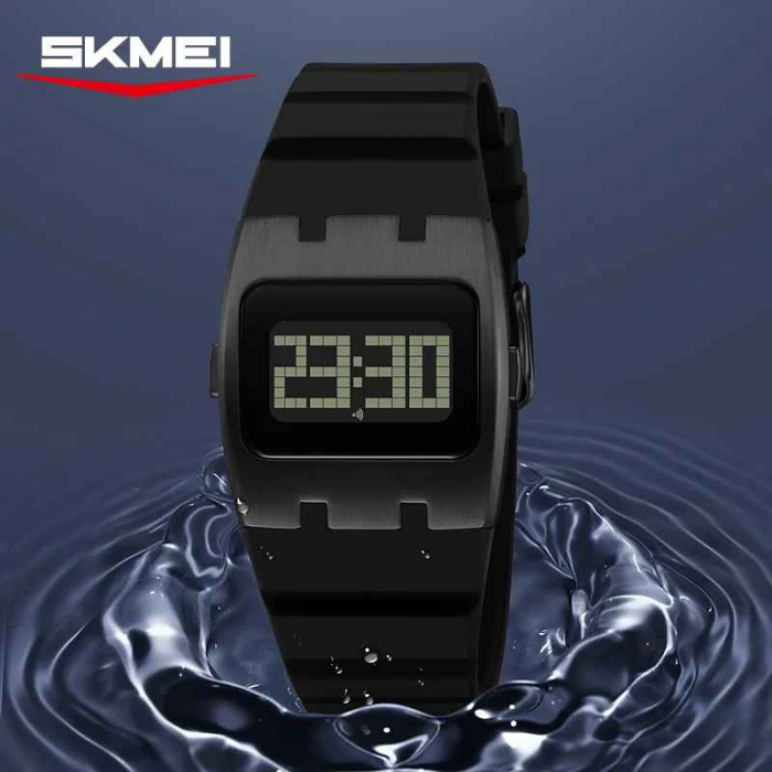 Ceas Digital SKMEI 2415 pentru Bărbați – Cronograf, EL Light, Calendar, Alarmă, Sport, Rezistent la Apă 3ATM [3]