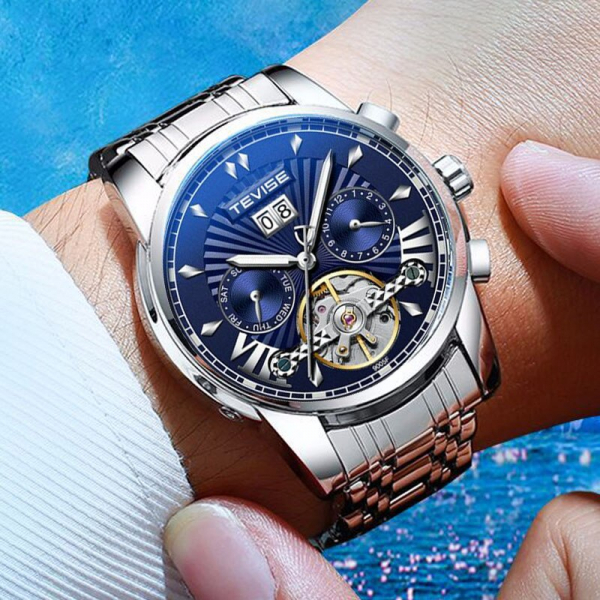 Ceas mecanic automatic Tevise Elegant Self-Wind [4]
