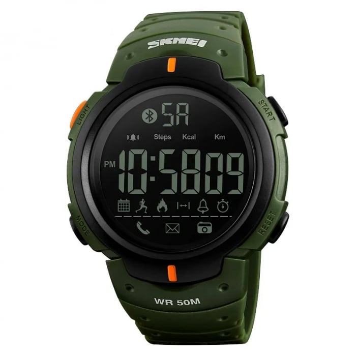 Ceas Smartwatch barbatesc, Skmei, Bluetooth, Pedometru, Afisaj Digital, Calorii, Sport, notificari [2]