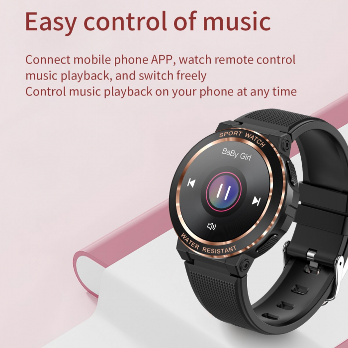 Ceas smartwatch dama TIO® Sport Apeluri Bluetooth Fitness Tracker Monitorizare sanatate  Rezistenta la apa IP68 [11]