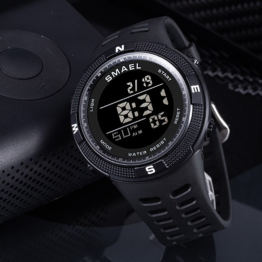 Ceas sport Smael Alarma Lumina Cronometru 5 ATM [2]