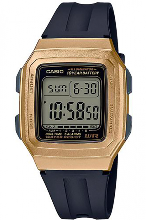 Ceas unisex CASIO Retro Vintage UNX DIG PU GOLD [1]