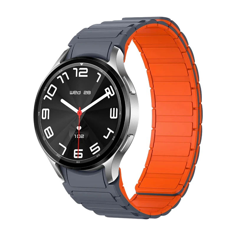 COLMI i28 Ultra Grey Magnetic – Smartwatch 1.43” AMOLED Always-On, AI GPT Assistant, Bluetooth 5.3, Prayer Times, Curea Magnetică Gri, IP68 Waterproof [1]