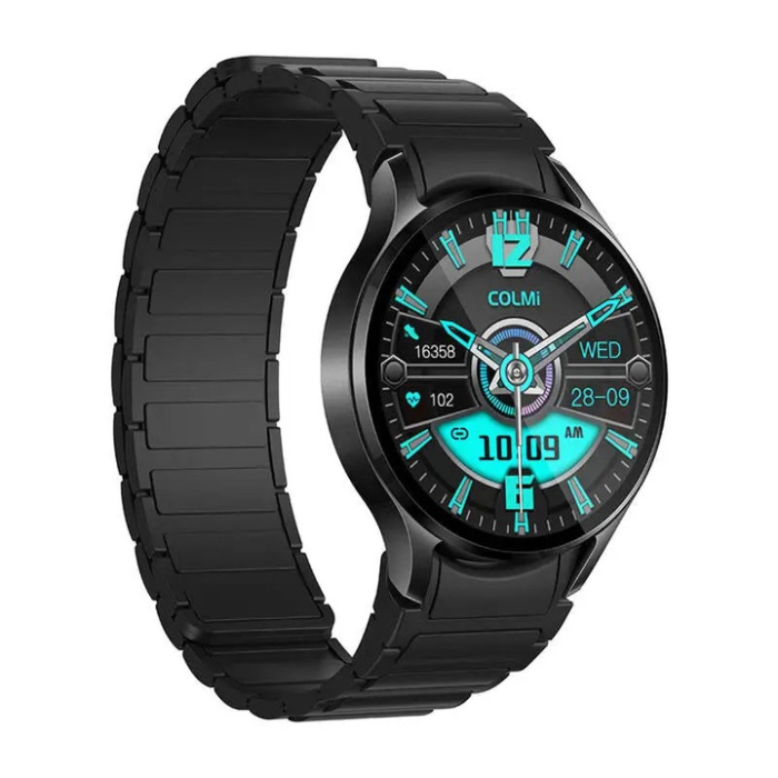 COLMI i28 Ultra Black Magnetic – Smartwatch 1.43” AMOLED Always-On, AI GPT Assistant, Bluetooth 5.3, Prayer Times, Curea Magnetică Neagră, IP68 Waterproof [3]