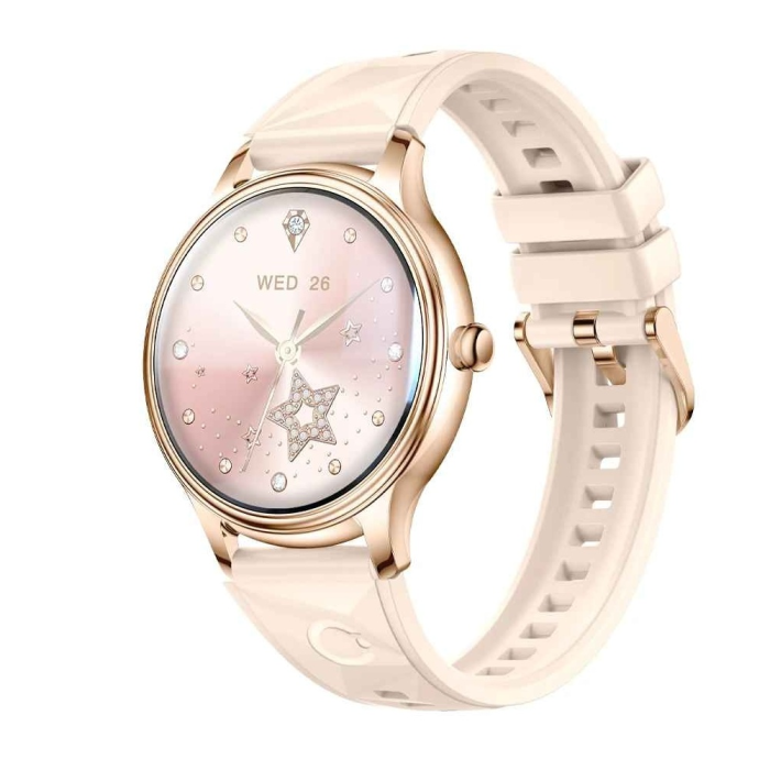 COLMI L28 Air – Smartwatch Ultra Slim 1.32” AMOLED, Bluetooth 5.2, Monitorizare Sănătate, Curea Silicon + Oțel Inoxidabil, Waterproof, Android & iOS [1]