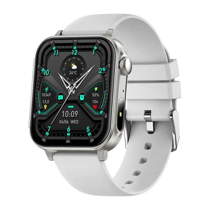 COLMI P80 Grey – Smartwatch 1.83” HD, Bluetooth 5.3, Monitorizare Sănătate & Sport, IP67 Waterproof, Android & iOS [1]