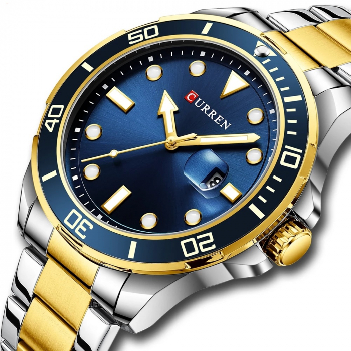 Curren Ceas barbatesc Business Quartz Otel inoxidabil [2]