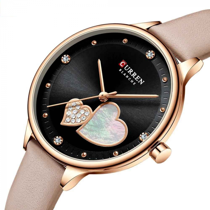 Curren, Ceas dama, Fashion, Elegant, Quartz, Curea din piele naturala [2]