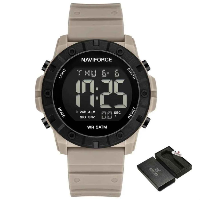 NAVIFORCE NF7110 Ceas Bărbați Digital Sport, LED, Rezistent la Apă 50M, Alarmă, Modă și Casual [3]