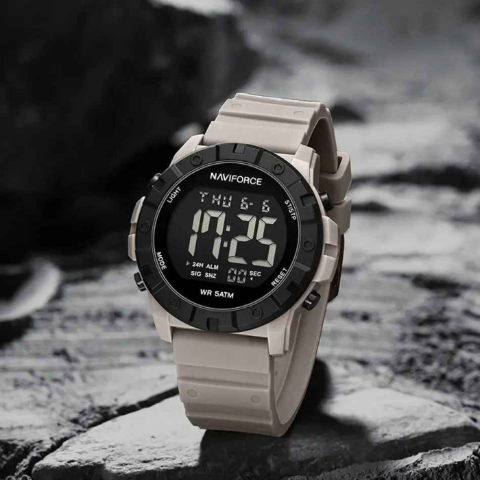 NAVIFORCE NF7110 Ceas Bărbați Digital Sport, LED, Rezistent la Apă 50M, Alarmă, Modă și Casual [5]