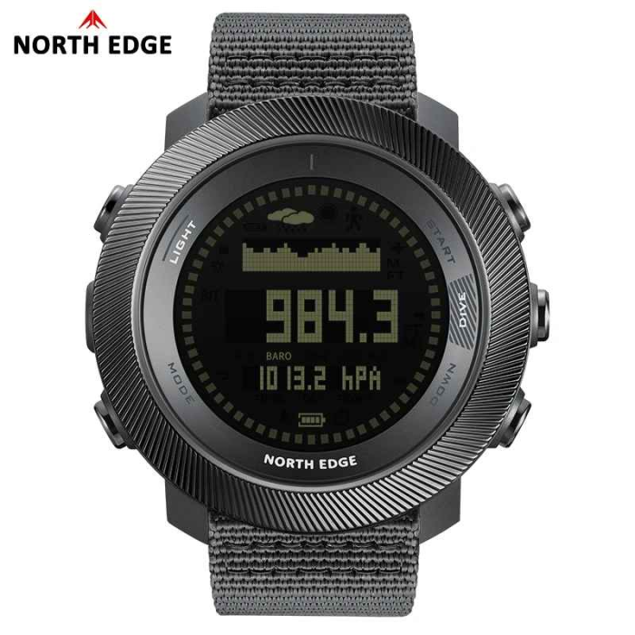 NORTH EDGE APACHE-D – Ceas sport inteligent pentru scufundări, 10ATM, altimetru, barometru, busolă și funcții fitness [4]