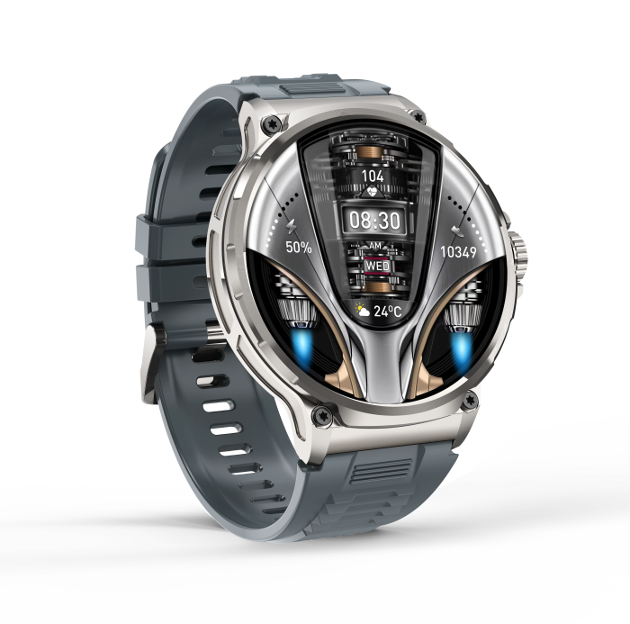 North Edge V69 Smartwatch – Ceas Inteligent 1.85” HD, Bluetooth 5.0, Puls, Tensiune, Apeluri, IP67, Baterie 710mAh, Da Fit App [7]