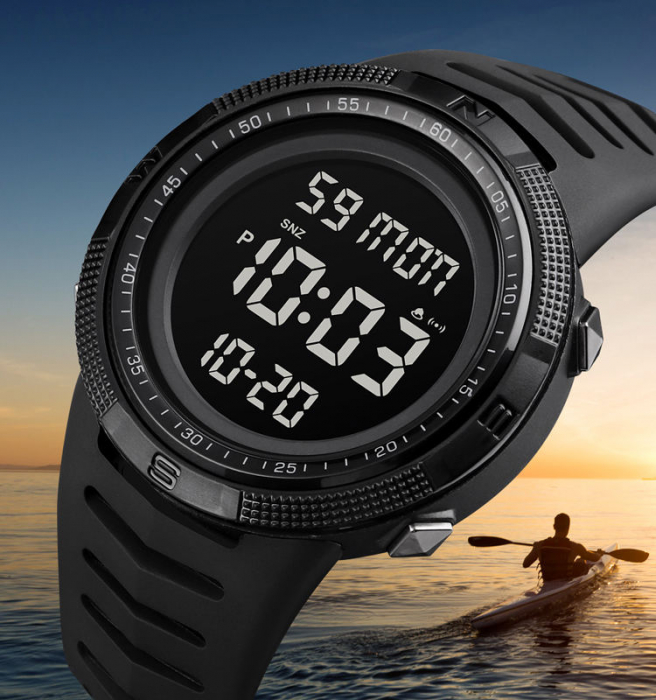 Skmei Ceas barbatesc Digital Sport Alarma Cronometru [3]