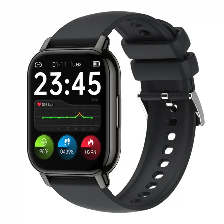 Smartwatch Tio 1.85 Fitness Tracker inch 280mAh Pedometru Bataile inimii Rezistenta la apa Apeluri Bluetooth Android iOS [2]