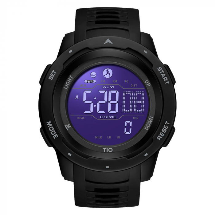 TIO Ceas barbatesc Sport Digital Alarma Cronometru Data 5 ATM [2]