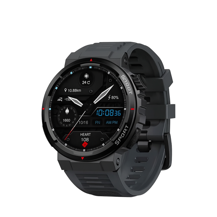 Zeblaze Ares 3 Plus Smartwatch 1.43" AMOLED, Voice Call, 3D Health Tracking, 280 mAh, BLE 5.2 [1]