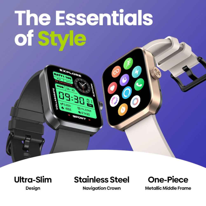 Zeblaze Beyond 3 Plus GPS Smartwatch 1.78" AMOLED, Alexa, Apeluri, HR, SpO₂, 3ATM, 350 mAh [4]
