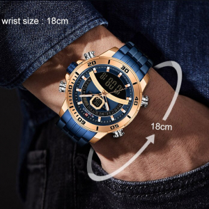 Ceas barbatesc Casual Dual Time Luxury Naviforce Cronograf Quartz Digital barbatesc Casual Dual Time Luxury Naviforce Cronograf Quartz Digital [5]