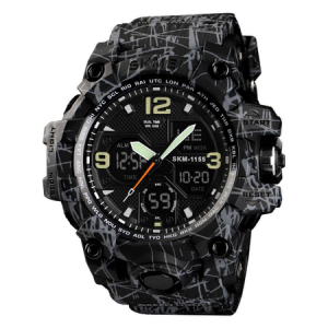 Ceasuri barbatesti - Ceas barbatesc, Skmei, Shock Resistant, Militar, Army, Sport, Rezistent la apa si socuri