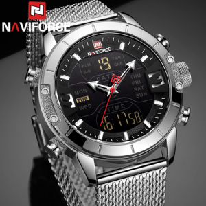 Ceas barbati, NaviForce, Business, Fashion, Digital,Analog, Mecanism Quartz Seiko Japonez | ceasuri-shop.ro [1]