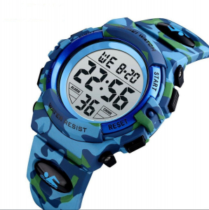 Ceas copii Skmei Digital Sport Army Alarma Cronometru [2]