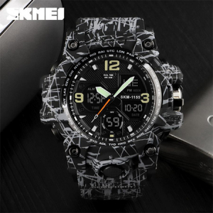 Ceas barbatesc, Skmei, Shock Resistant, Militar, Army, Sport, Rezistent la apa si socuri [1]