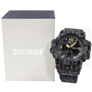 Ceas barbatesc, Skmei, Shock Resistant, Militar, Army, Sport, Rezistent la apa si socuri [3]