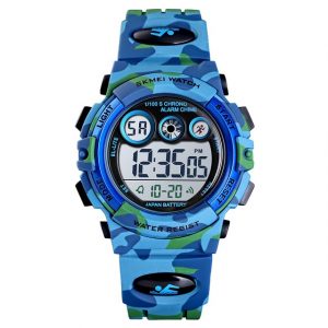 Ceasuri copii - Ceas sport pentru copii, Militar, Camo, Digital, Quartz